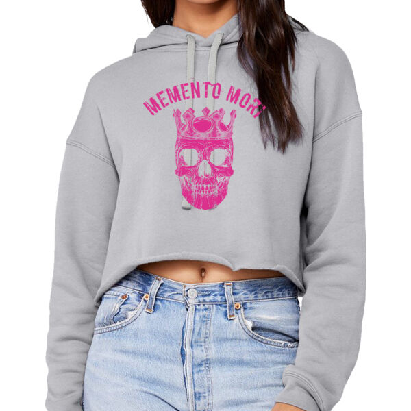 Memento Mori Cropped Hoodie Thumbnail