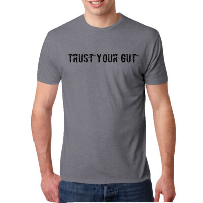 Trust Your Gut | Memento Mori | Mens Super Soft Tri Blend Thumbnail