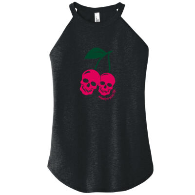 Memento Mori Cherry Skull Rocker Tank Thumbnail