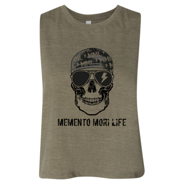 Lightening Racerback Crop Tank Thumbnail