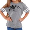 Rabbit Skins Toddler Fine Jersey Football T-Shirt Thumbnail