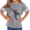 Rabbit Skins Toddler Fine Jersey Football T-Shirt Thumbnail