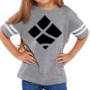 Rabbit Skins Toddler Fine Jersey Football T-Shirt Thumbnail