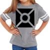 Rabbit Skins Toddler Fine Jersey Football T-Shirt Thumbnail