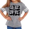 Rabbit Skins Toddler Fine Jersey Football T-Shirt Thumbnail