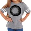 Rabbit Skins Toddler Fine Jersey Football T-Shirt Thumbnail