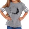 Rabbit Skins Toddler Fine Jersey Football T-Shirt Thumbnail