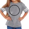 Rabbit Skins Toddler Fine Jersey Football T-Shirt Thumbnail