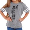 Rabbit Skins Toddler Fine Jersey Football T-Shirt Thumbnail