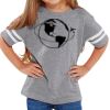 Rabbit Skins Toddler Fine Jersey Football T-Shirt Thumbnail