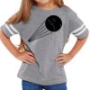 Rabbit Skins Toddler Fine Jersey Football T-Shirt Thumbnail