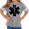Rabbit Skins Toddler Fine Jersey Football T-Shirt Thumbnail