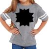 Rabbit Skins Toddler Fine Jersey Football T-Shirt Thumbnail