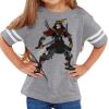 Rabbit Skins Toddler Fine Jersey Football T-Shirt Thumbnail