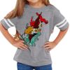 Rabbit Skins Toddler Fine Jersey Football T-Shirt Thumbnail