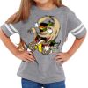 Rabbit Skins Toddler Fine Jersey Football T-Shirt Thumbnail