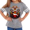 Rabbit Skins Toddler Fine Jersey Football T-Shirt Thumbnail