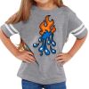 Rabbit Skins Toddler Fine Jersey Football T-Shirt Thumbnail
