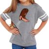 Rabbit Skins Toddler Fine Jersey Football T-Shirt Thumbnail