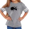 Rabbit Skins Toddler Fine Jersey Football T-Shirt Thumbnail