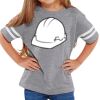 Rabbit Skins Toddler Fine Jersey Football T-Shirt Thumbnail