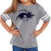 Rabbit Skins Toddler Fine Jersey Football T-Shirt Thumbnail