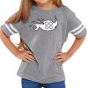 Rabbit Skins Toddler Fine Jersey Football T-Shirt Thumbnail