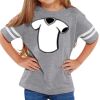 Rabbit Skins Toddler Fine Jersey Football T-Shirt Thumbnail