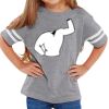Rabbit Skins Toddler Fine Jersey Football T-Shirt Thumbnail