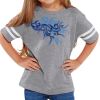 Rabbit Skins Toddler Fine Jersey Football T-Shirt Thumbnail