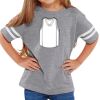 Rabbit Skins Toddler Fine Jersey Football T-Shirt Thumbnail
