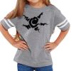 Rabbit Skins Toddler Fine Jersey Football T-Shirt Thumbnail