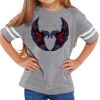 Rabbit Skins Toddler Fine Jersey Football T-Shirt Thumbnail