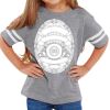 Rabbit Skins Toddler Fine Jersey Football T-Shirt Thumbnail