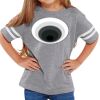 Rabbit Skins Toddler Fine Jersey Football T-Shirt Thumbnail