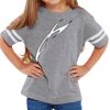 Rabbit Skins Toddler Fine Jersey Football T-Shirt Thumbnail