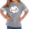 Rabbit Skins Toddler Fine Jersey Football T-Shirt Thumbnail