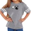 Rabbit Skins Toddler Fine Jersey Football T-Shirt Thumbnail