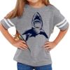 Rabbit Skins Toddler Fine Jersey Football T-Shirt Thumbnail