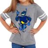 Rabbit Skins Toddler Fine Jersey Football T-Shirt Thumbnail