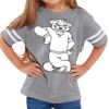 Rabbit Skins Toddler Fine Jersey Football T-Shirt Thumbnail