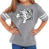 Rabbit Skins Toddler Fine Jersey Football T-Shirt Thumbnail