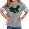Rabbit Skins Toddler Fine Jersey Football T-Shirt Thumbnail