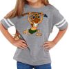Rabbit Skins Toddler Fine Jersey Football T-Shirt Thumbnail
