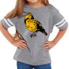 Rabbit Skins Toddler Fine Jersey Football T-Shirt Thumbnail