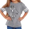 Rabbit Skins Toddler Fine Jersey Football T-Shirt Thumbnail