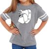 Rabbit Skins Toddler Fine Jersey Football T-Shirt Thumbnail