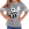 Rabbit Skins Toddler Fine Jersey Football T-Shirt Thumbnail