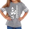 Rabbit Skins Toddler Fine Jersey Football T-Shirt Thumbnail