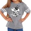 Rabbit Skins Toddler Fine Jersey Football T-Shirt Thumbnail